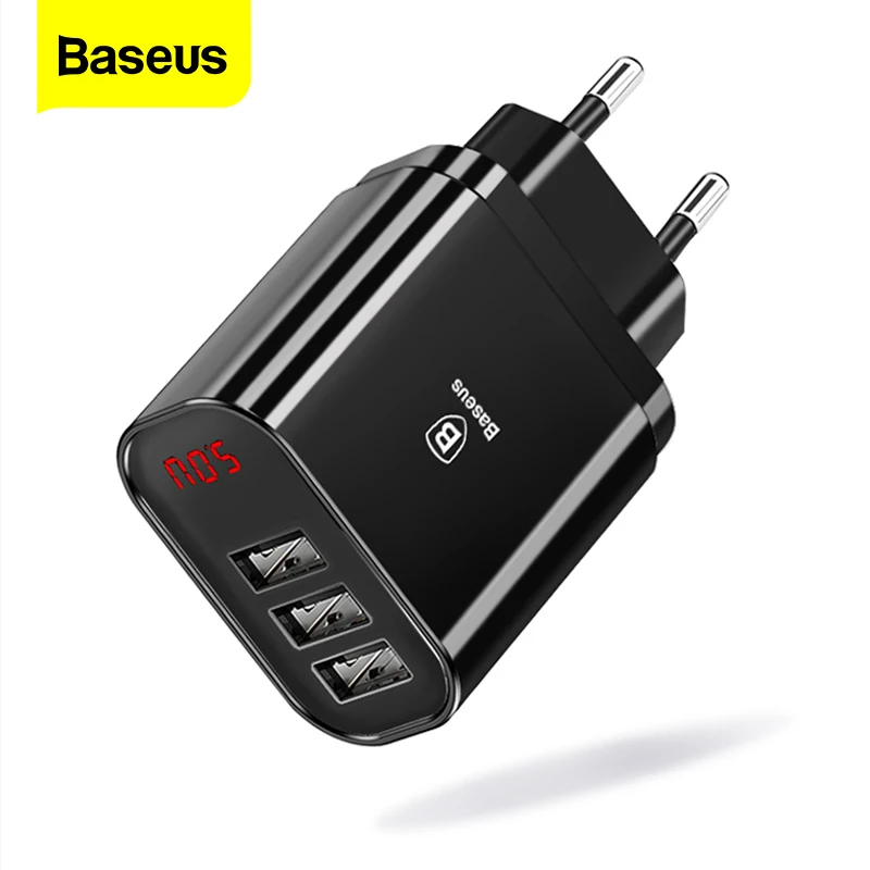 Baseus Мульти USB зарядное устройство для iPhone Samsung Xiaomi mi быстрой зарядки турбо