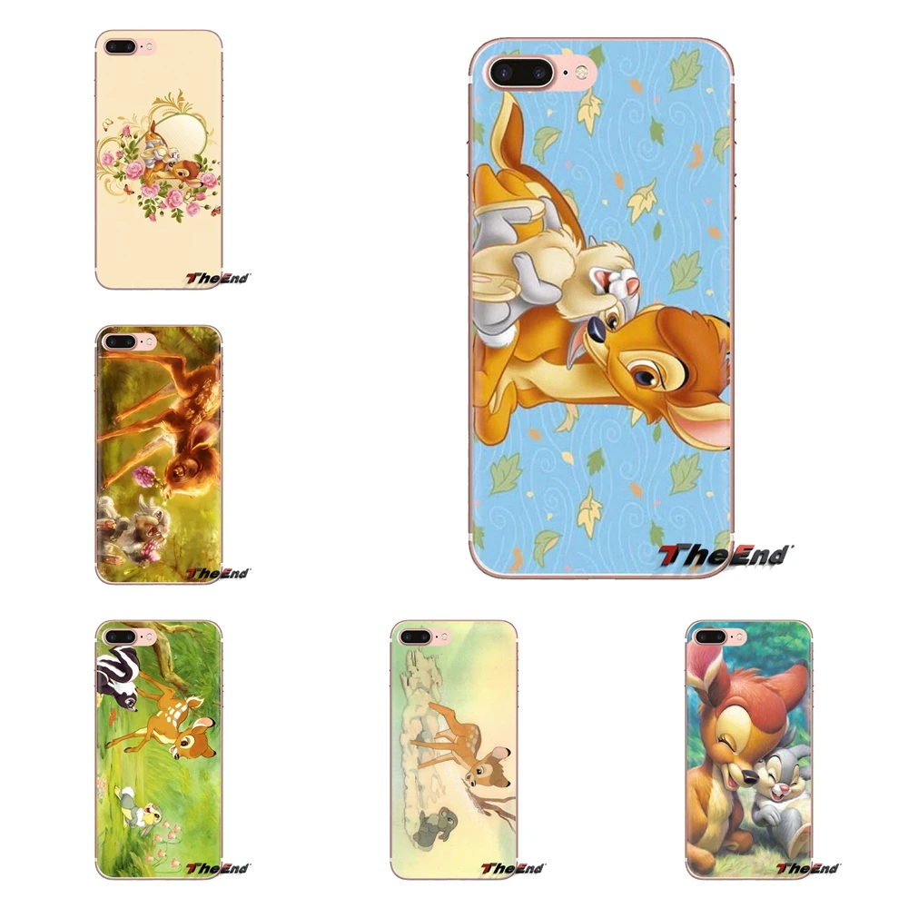 

For Huawei G7 G8 P7 P8 P9 P10 P20 P30 Lite Mini Pro P Smart Plus 2017 2018 2019 Pretty Bambi And Thumper Poster Phone Skin Cover