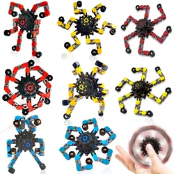 Spinner mécanique pour le bout des doigts, jouet anti Stress déformable, Gyro créatif pour enfants, cadeau de décompression 