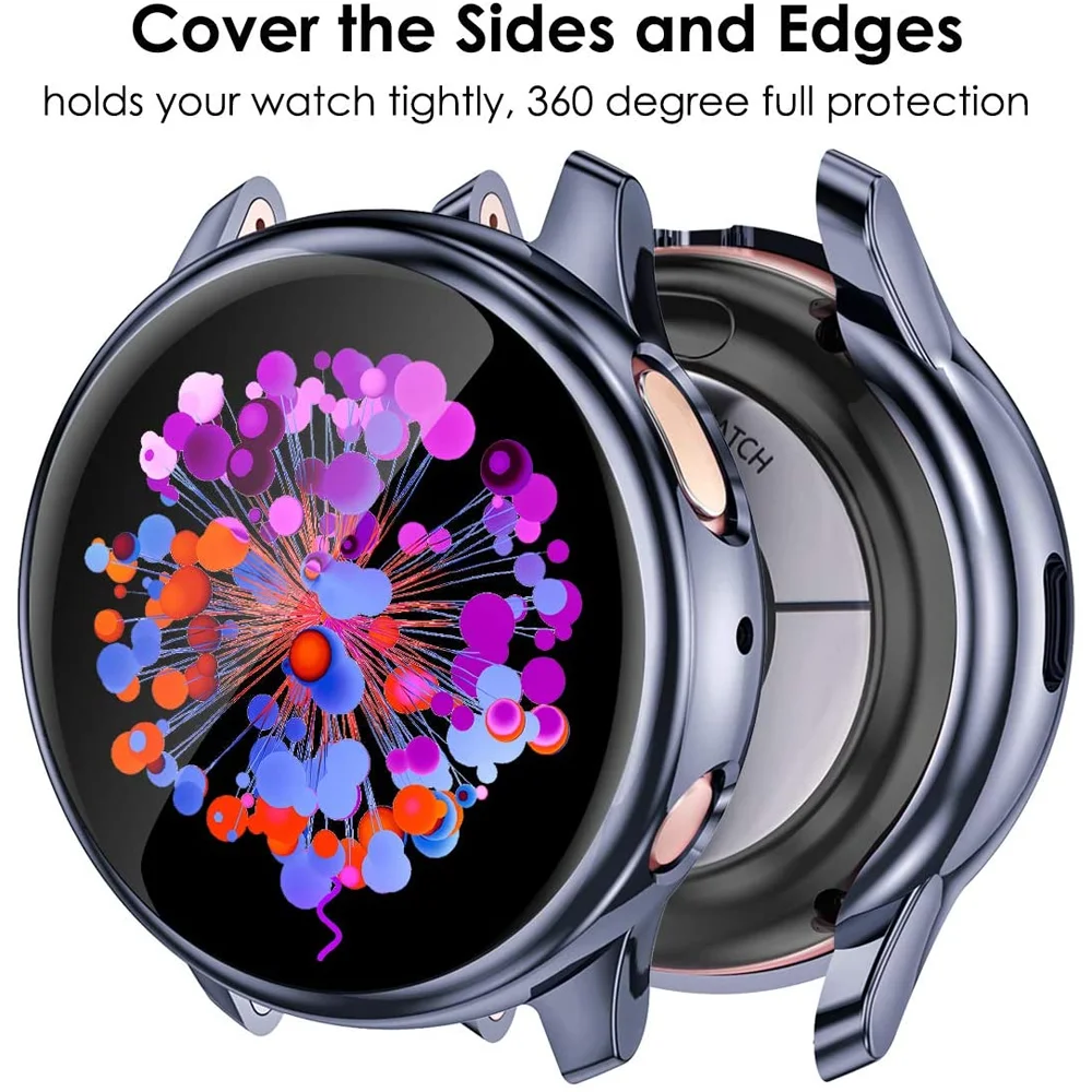 Case For Samsung galaxy watch active 2/1 44mm 42mm cover smartwatch bumper Accessories Protector Full coverage Screen Protection 3 Case For Samsung galaxy watch active 2/1 44mm 42mm cover smartwatch bumper Accessories Protector Full coverage Screen Protection – Bild 3