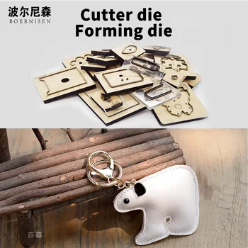 

Wooden Die Cutting Diy 2020 Originality Polar bear key ring Dies Fille Scrapbooking Suitable For Die-cutting Machines