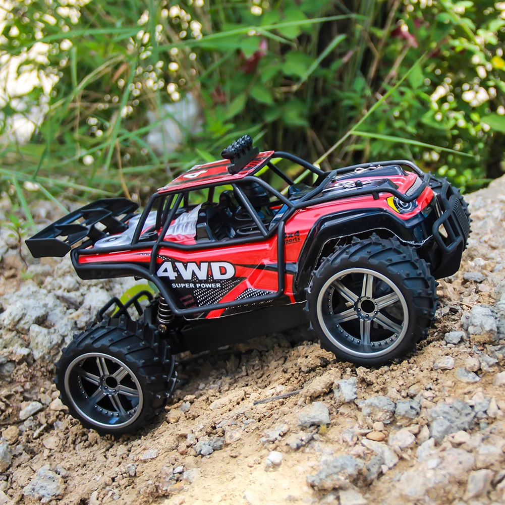 1: 16 модель игрушки сильная рукоятка пикапа 4 канала подарок 4WD USB Перезаряжаемый Электрический высокоскоростной внедорожник дети 2,4 ГГц RC автомобиль