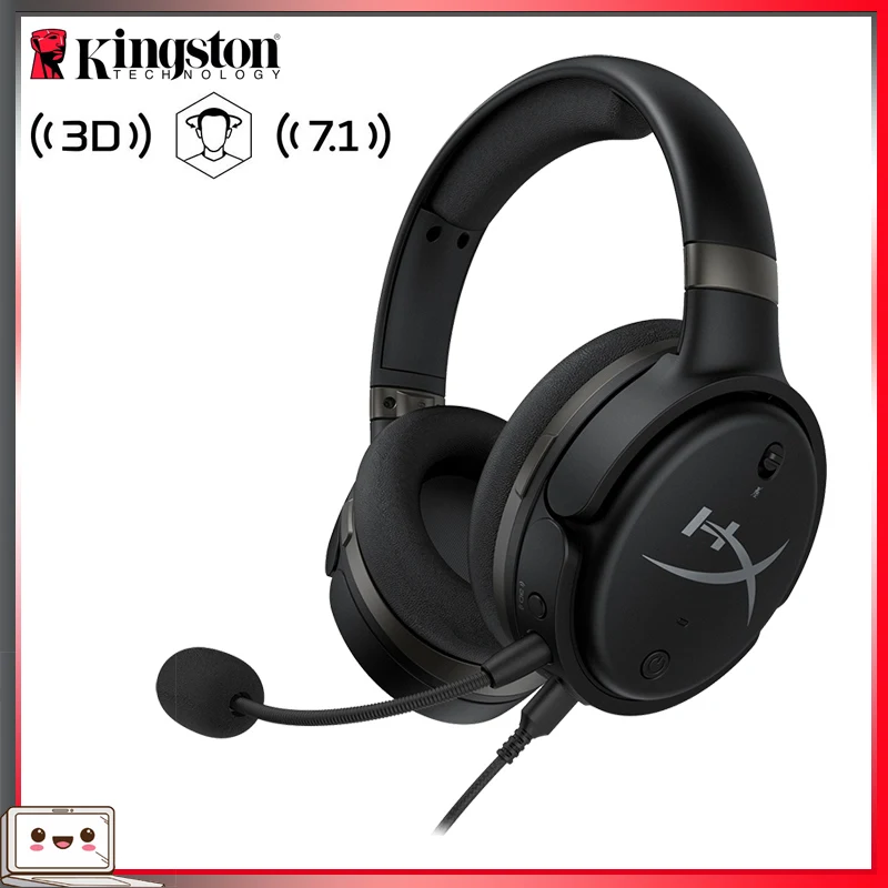 Original kingston HyperX Cloud Orbit S Gaming Headset 3D audio head tracking earphone for PC,PS4,Xbox One,Mac and Nintendo Switc