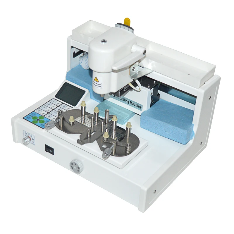 Automatic drilling machine NH3G eyeglasses drilling equipment digital eyeglasses lens punching machine 110/220V  1PC 4