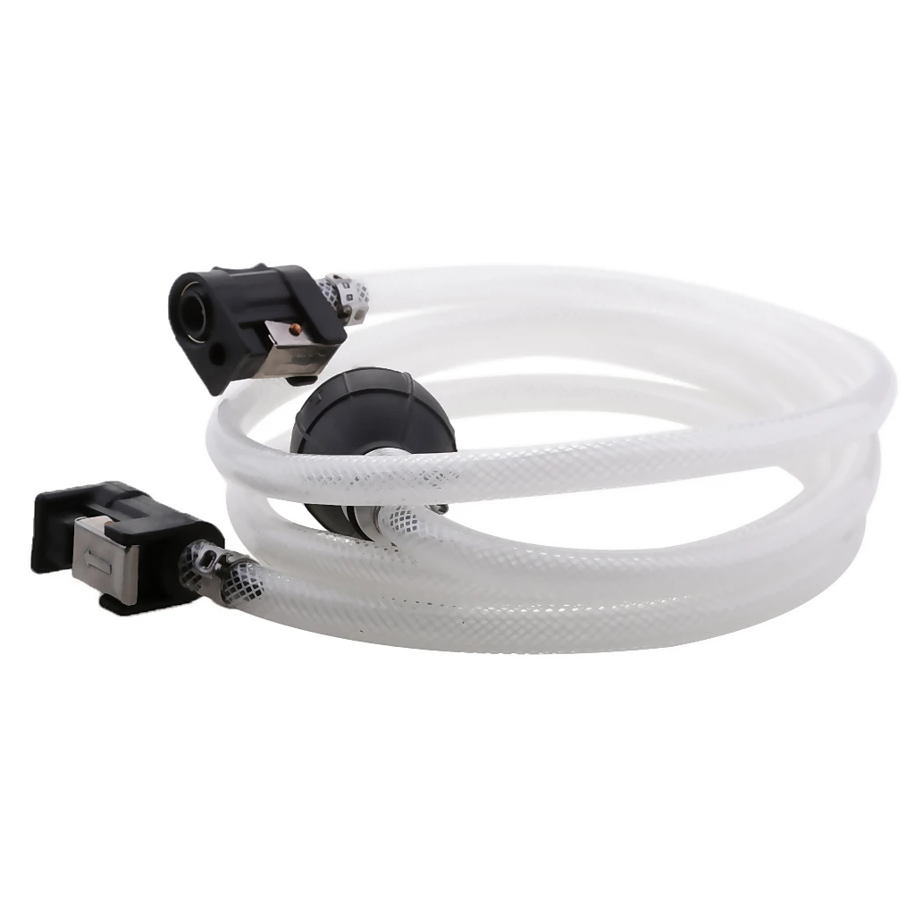 8mm Fuel Gas Line Hose Primer Bulb For Yamaha Outboard White with