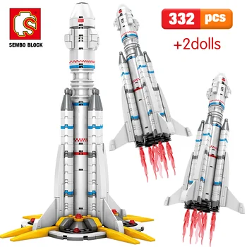 

Sembo 322PCS Compatible City Carrier Launch Vehicle Technic Astronaut The Wandering Earth Building Blocks Toys for Boys