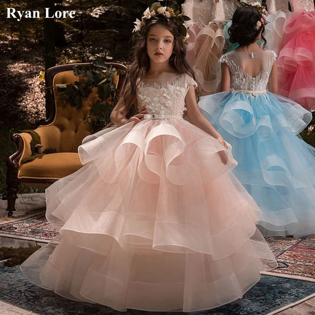 2020 Girls Summer Dress Long Ball Gown Evening Dress Kids Dresses Formal  Prom Party Birthday Wedding Dress Children Clothing 6-14 T | Lazada PH