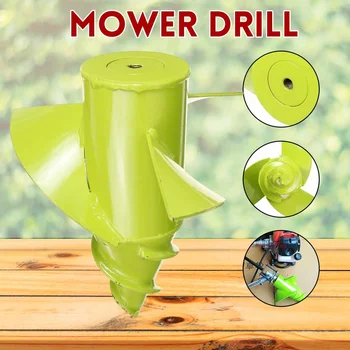

1PCS New Garden Auger Spiral Drill Plant Flower Pot Digging Multiple Sizes And Depth Used For Electric Drill Modified Ground