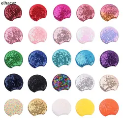 10 pairs/lot 3.3'' Glitter Sequins Cartoon Mouse Ears Pads For Kids Girls DIY Party Hair Decorations Trendy DIY Hair Accessories