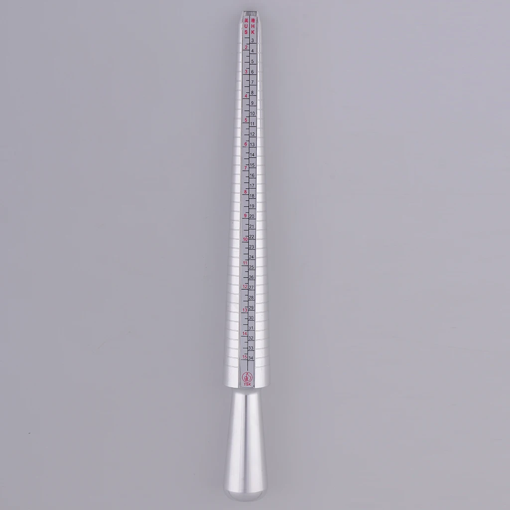 Jeweler Necessities Handmade Gift Ring Making/Measure Tools Finger Ring DIY Ring Sizer Mandrel
