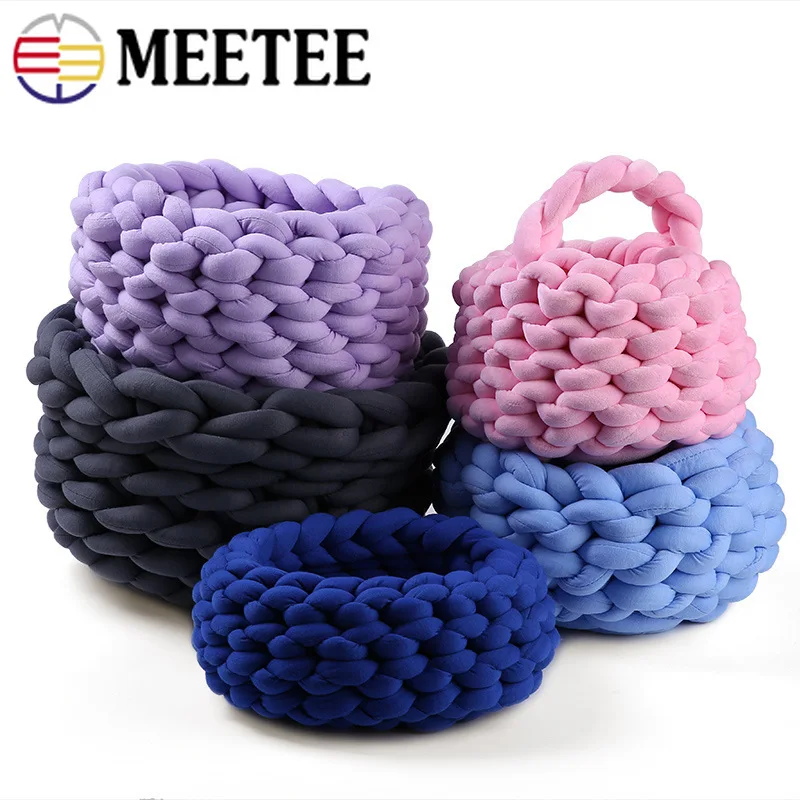 Meetee 1 шт = 500 г плоский бархат ядро пряжа хлопок бархат ручное вязание шерсть линия DIY одеяло для собачьей клети, конуры, ткачество аксессуары для пряжи