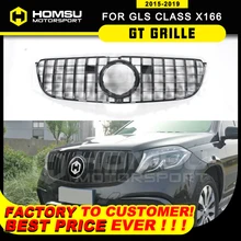 GT style Передняя решетка для GLS class X166 GLS300 GLS350 внедорожника авто