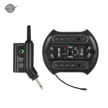 

Belcat SW400 + R1 UHF Rechargeable Acoustic Guitar Wireless Sound Hole Pickup System with Transmitter Receiver Max.50M range