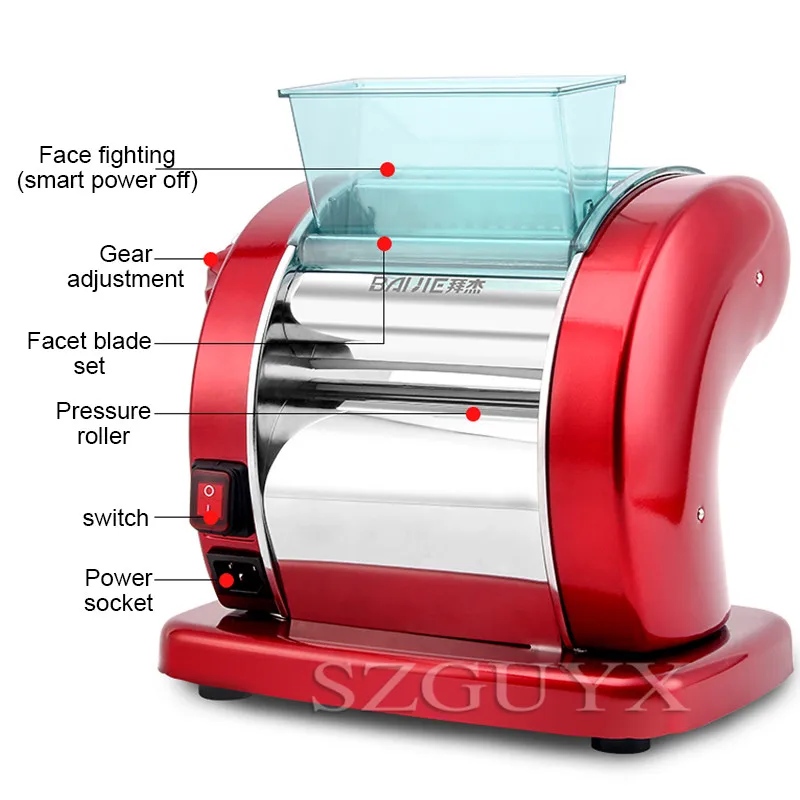 220 В/110 Вт домашний пресс-машина электрическая полностью автоматическая многофункциональная разминающая машина коммерческая машина для приготовления пасты из клецки кожи