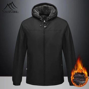 

SAENSHING Hiking Jackets Men Winter Thicken Outdoor Sport Jackets Waterproof Windbreaker Camping Trekking Climbing Coats