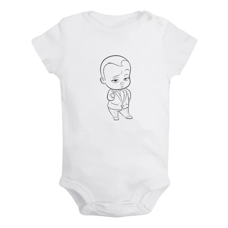 JcBaby2221WD Комплекты одежды для новорожденных мальчиков и девочек с надписью «Boss Baby Dream Up»; комбинезон с принтом для малышей; боди с короткими рукавами; хлопковая одежда - Цвет: JcBaby2221WD