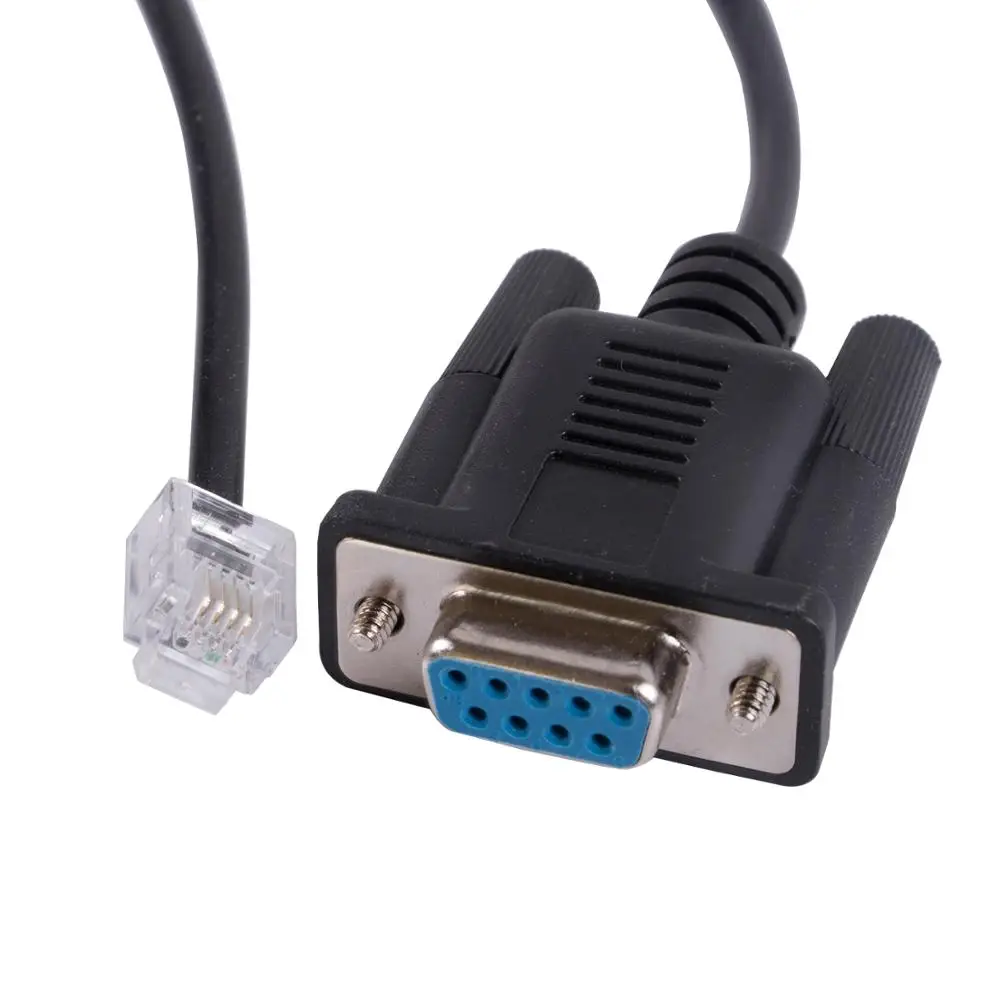 Последовательный адаптер кабеля DB9 к RJ11 RJ12 RS232 для APC PDU 940-0144A | Компьютеры и офис