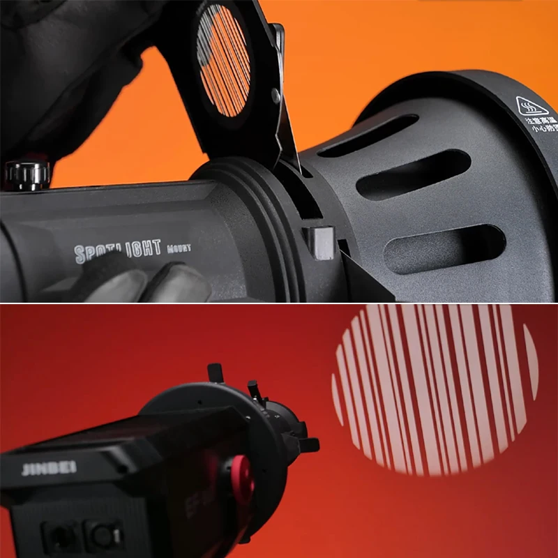 Gobo b m Tamanho od 66 mm 86 mm Multi-cena Tiro Fundo Sombra Arranjo 100 Padrões para Escolher Tubo do Condensador Peças - Image 3