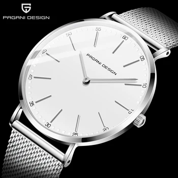 

2019 Pagani Men Luxury Brand Watch Simple Quartz 30M Waterproof Women Wristwatch Fashion Casual Couple Watches Ladies Clock Male
