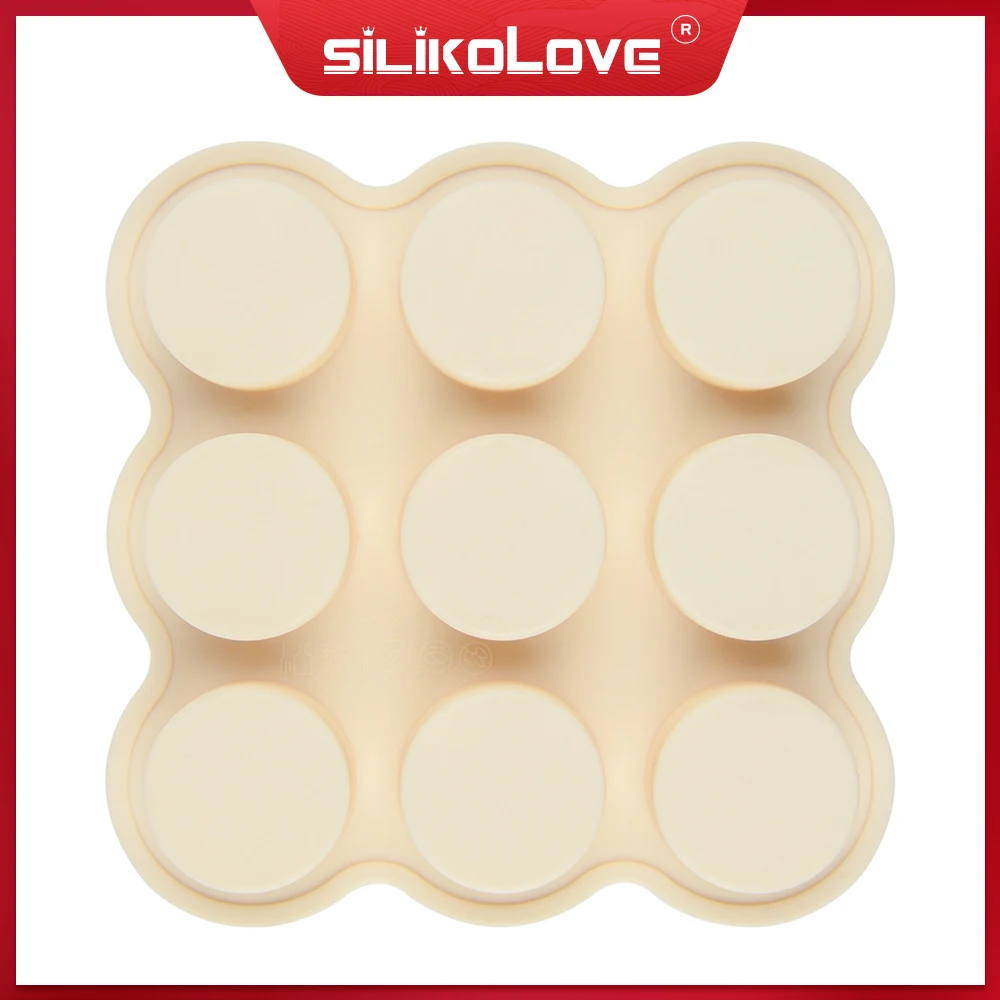 SILIKOLOVE Новые 9 отверстий сладкие конфеты формы силиконовые формы для леденцов клейкие конфеты плесень