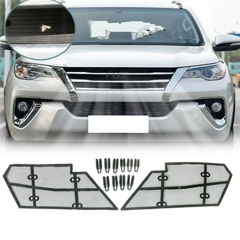

Car Insect Net Car Front Grill Sning Mesh Protection Cover for Toyota Fortuner 2015-2018