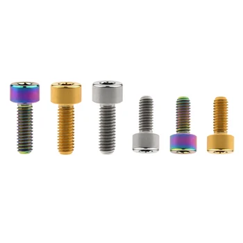 

Wanyifa M4x10 12mm Titanium Ti Screw Bolt Square Head DIN912 for Bike Part