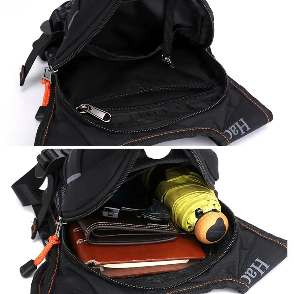Сумка для верховой езды многофункциональная спортивная мужская нагрудная сумка Портативная карманная сумка-мессенджер мотоциклетная сумка через плечо