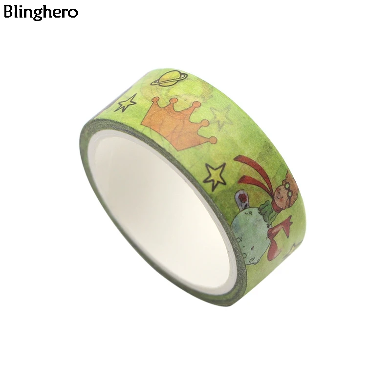 Blinghero мультфильм Le Petit Prince 15 мм X 5 м васи клейкая лента наклейки для ноутбука Милая ручка клейкая лента BH0045