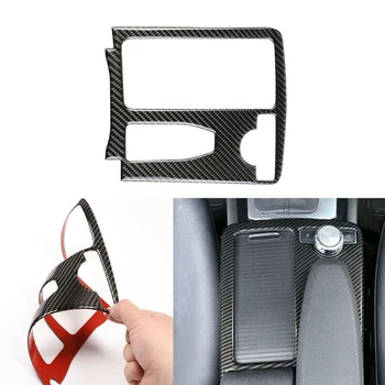 

Carbon Fiber Style Central Control Panel Cover Trim Right Driving for Mercedes Benz C Class E Class W204 W212