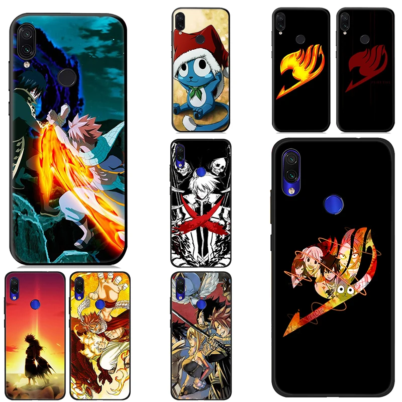IYICAO Fairy Tail Anime Soft Case for Xiaomi Redmi Note 8 7 6 5 Pro 5A 4X Silicone TPU |