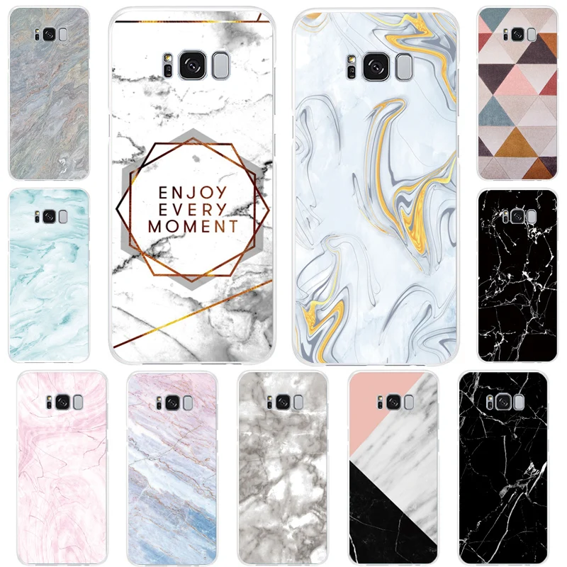 

Luxury marble TPU transparent soft case for Samsung Galaxy S11 S11E M40 M30 M20 M10 Note10 9 8 A51 A71 A10e S11plus M30s cover