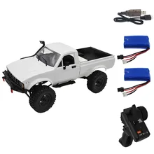 

WPL C24 Upgrade C24-1 1:16 RC Car 4WD Radio Control Off-Road Car RTR KIT Rock Crawler Electric Buggy Moving Machine Cars gift
