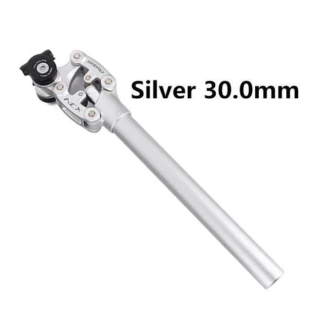 400mm Silver 30.0mm SR Suntour NCX велосипед подвески подседельный 400 мм* 27,2/28,6/30,0/30,1/30,4/30,8/31,6/33,9 велосипедный Подседельный штырь w/Чехол абсолютно - Цвет: 400mm Silver 30.0mm