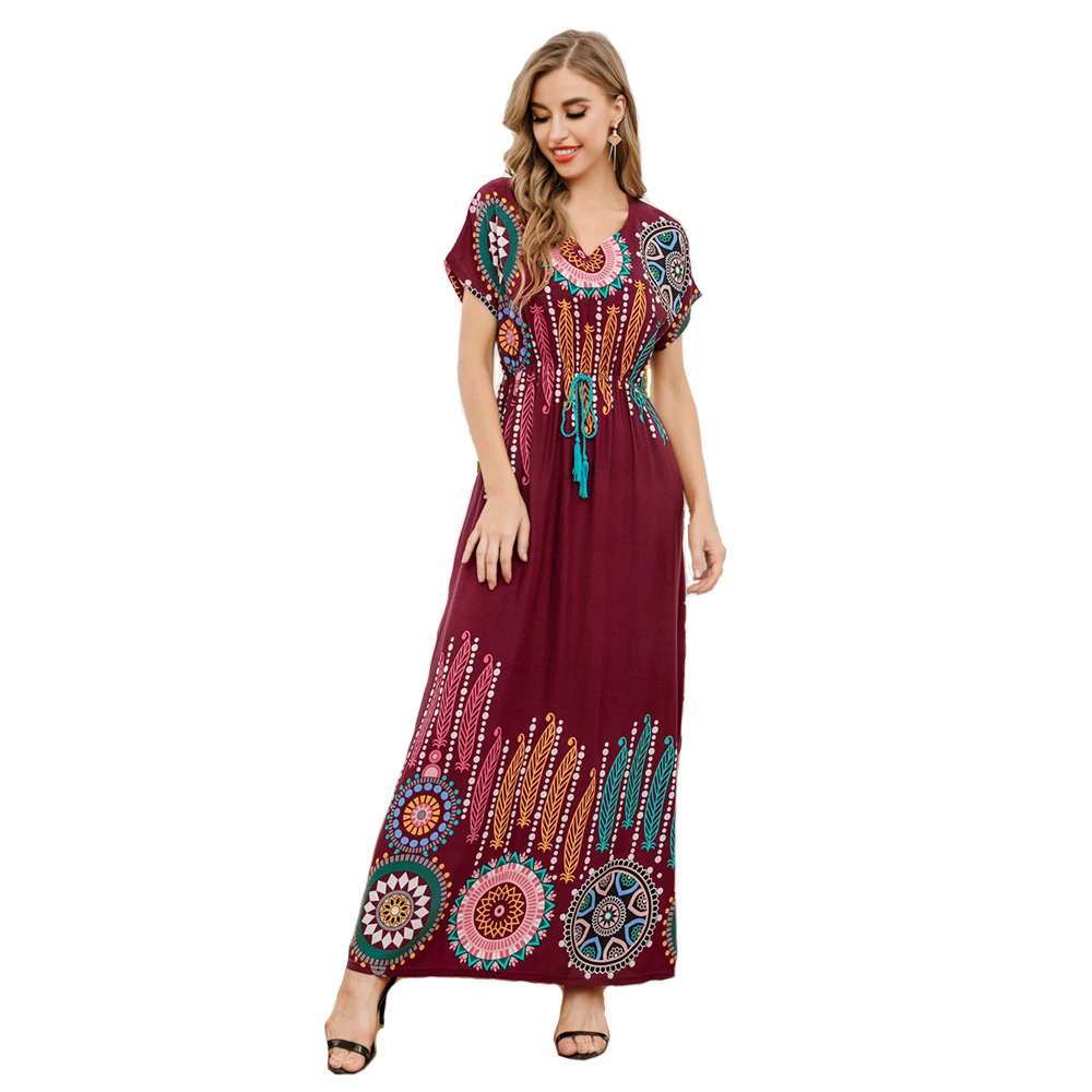 Second Female Synthetic Magne Dress Womens Clothing Dresses Casual and summer maxi dresses 