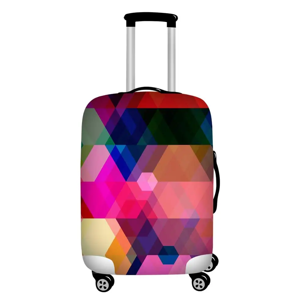 Coperture antipolvere protettive per bagagli Color arcobaleno