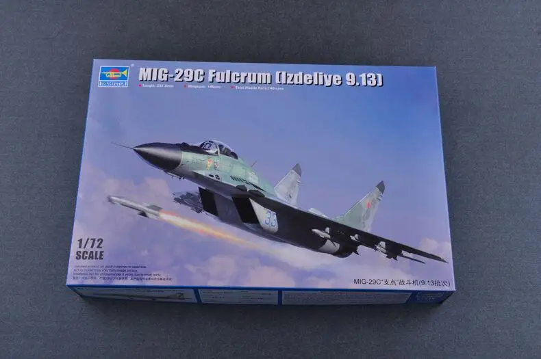 Модель Trumpeter с трёхмерными чертёжами комплект 1/72 MIG-29C хорошо закрепленным очень