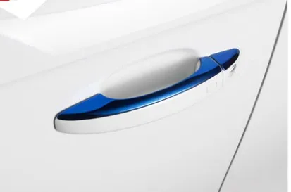 Подходит для 2012 2013 AUDI A6 C7 Хромированная нержавеющая дверная ручка Крышка отделка молдинг крышка панели перекрытия гарнир протектор