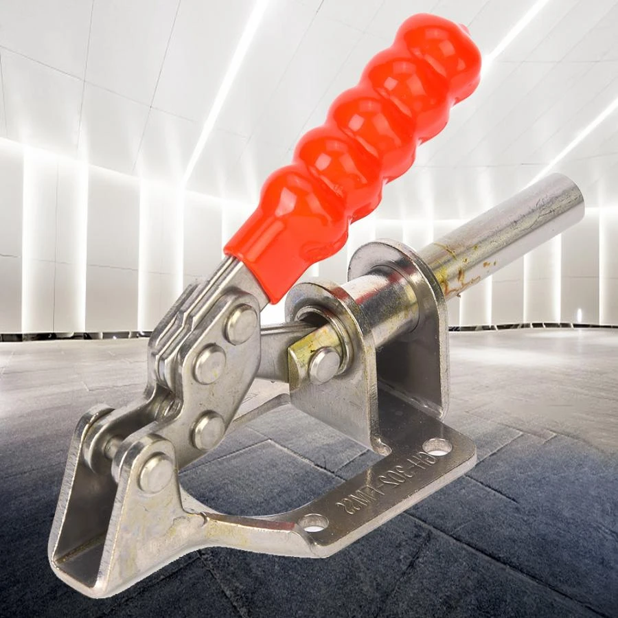 Stronerliou Push Pull Type Quick Release Toggle Clamp SUS304 Welding Fixture Holding Capacity 136KG Stronerliou Push Pull Type Quick Release Toggle Clamp SUS304 Welding Fixture Holding Capacity 136KG