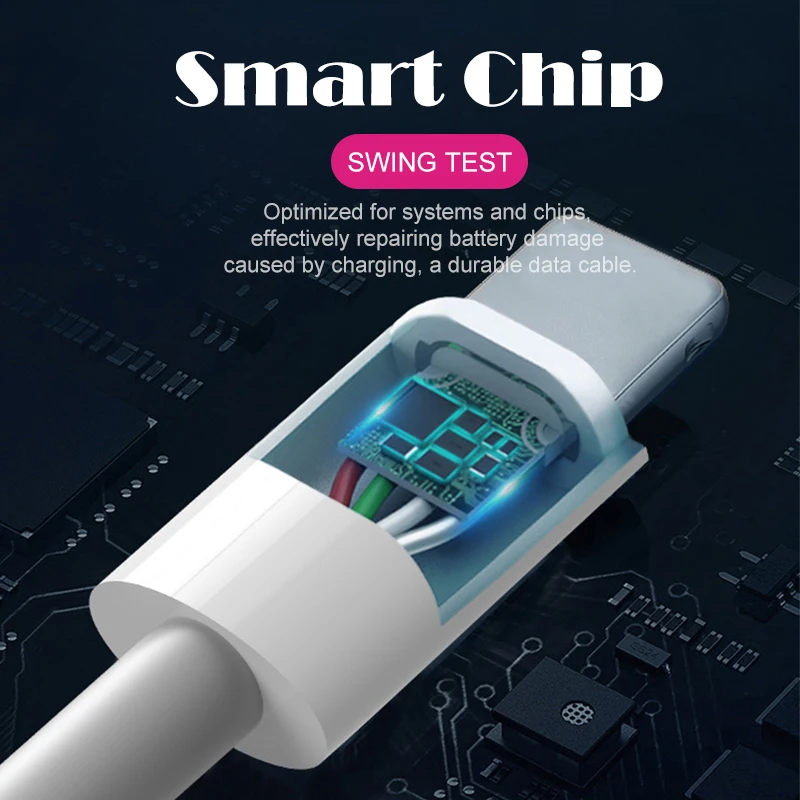Зарядный кабель Micro USB кабель 2.1A Быстрая зарядка USB кабель для передачи данных 1 м для iOS type-c Android мобильный телефон usb зарядка