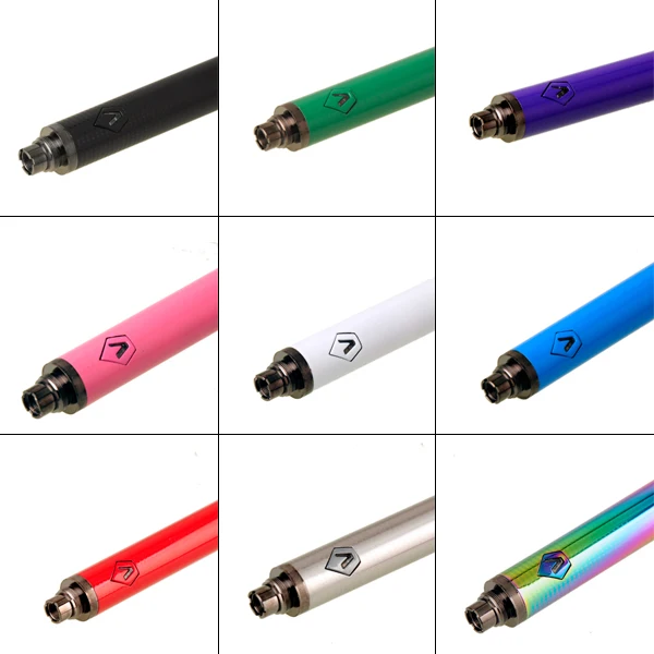 

Vision Spinner II Twist Battery Electronic Cigarette EGo Twist Variable Voltage 510 and EGO Thread E Cig Rechargeable Battery