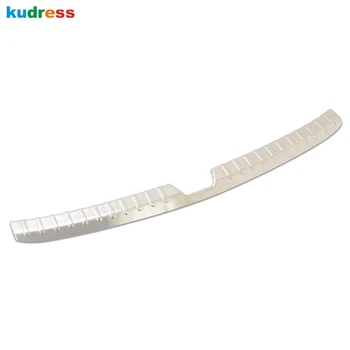 

For Kia Rio 4 X-line 2018 2019 Sedan Car Rearguards Stainless Steel Rear Bumper Trunk Fender Sill Plate Protector Guard Cover