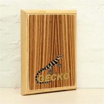 

PAD-2 Zebra Wood Cajon Tablet Drum with Case Bag For Percussion Musical Instruments Lover
