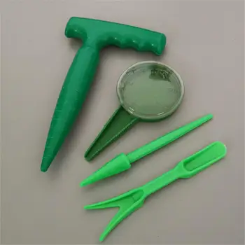 

4PCS семена Gardening Seeding семена цветов Set Seeding Device Seedling Transplanter Puncher Cutting