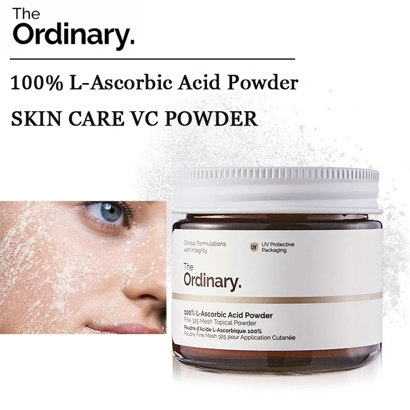 

The Ordinary 100% L-Ascorbic Acid Powder Fine 325 Mesh Topical Powder Vitamin C Treatment for Radiant Skin