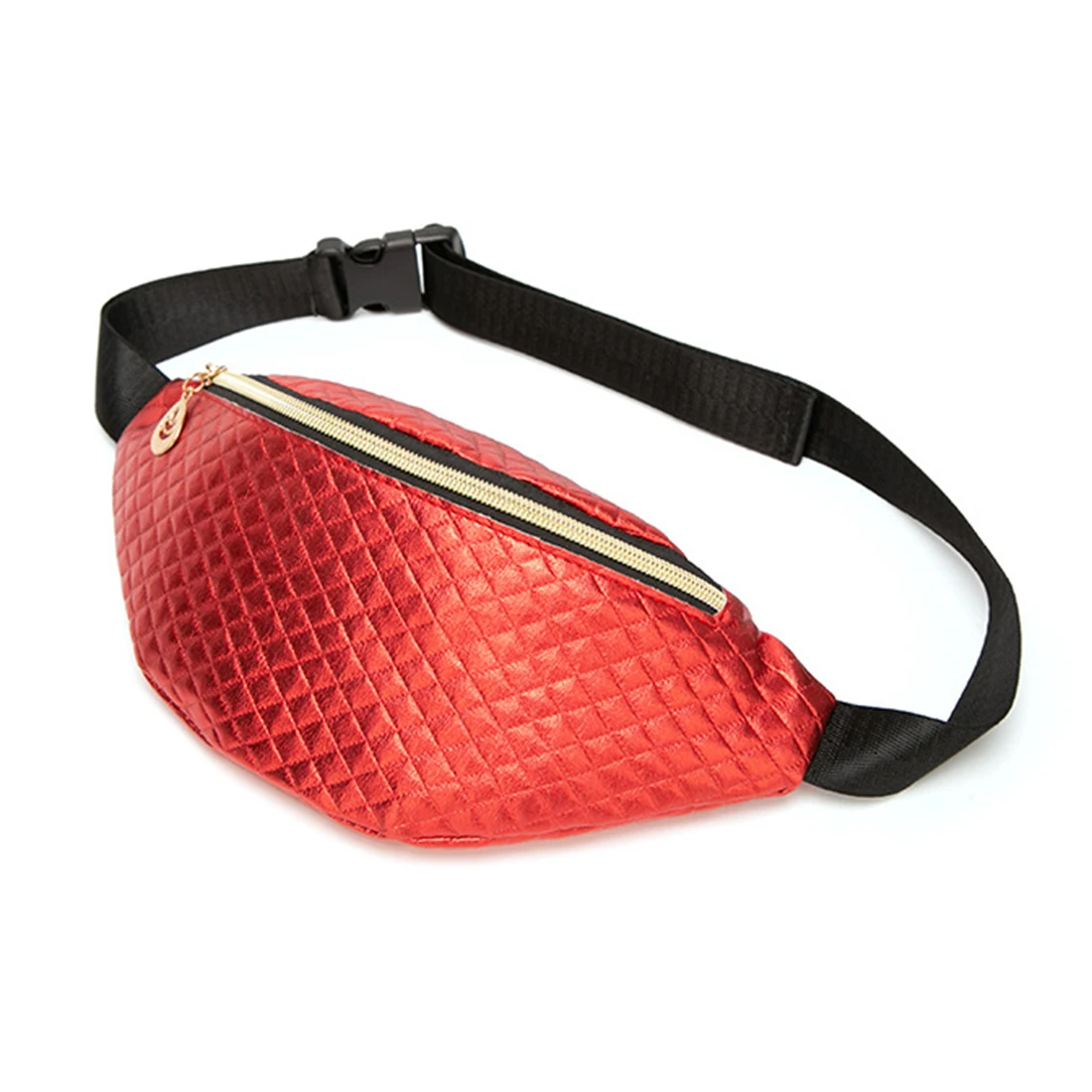 

Prismatic Pattern Belt Bags Cute Fanny Pack Candy Colors Waist Bags Shoulder Crossbody Bag 2020 Fashion PU Leather Women Party