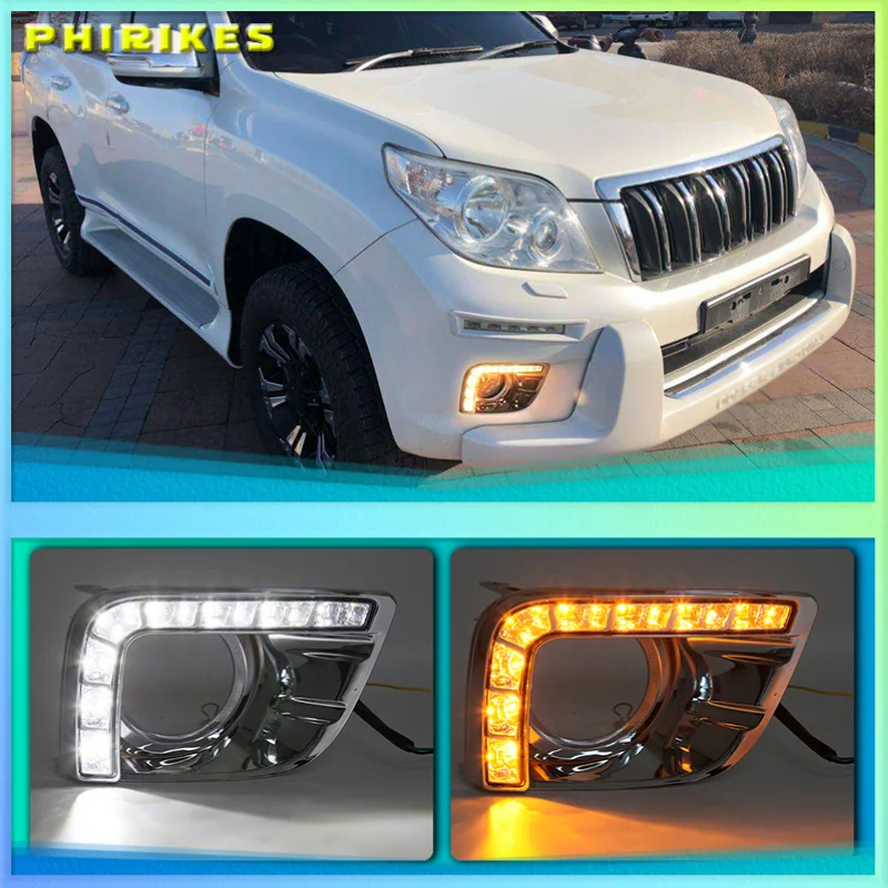 DaytimeRunningLightsForToyotaPrado150Fj150LC15020102013Land