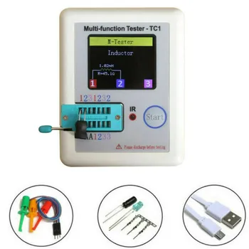 

High Quality LCR-TC1 3.5 Inch Multifunction Color Display Tft Backlight Transistor Tester