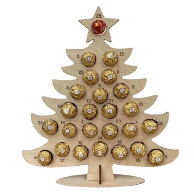 Christmas Countdown Calendar Chocolate | Christmas Advent Calendar Chocolate  - 2023 - Aliexpress