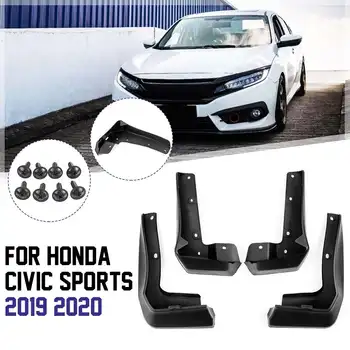 

Car Mud Flaps For Honda/Civic Sports 2019 2020 Mudguards Splash Guards Fender Mudflaps Accessories