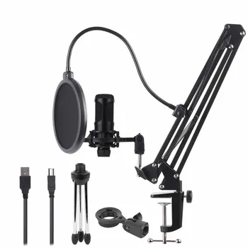 

High sampling rate computer USB microphone For Laptop Windows Studio Recording Vocals Voice Over,YouTube-192KHz fifine k669